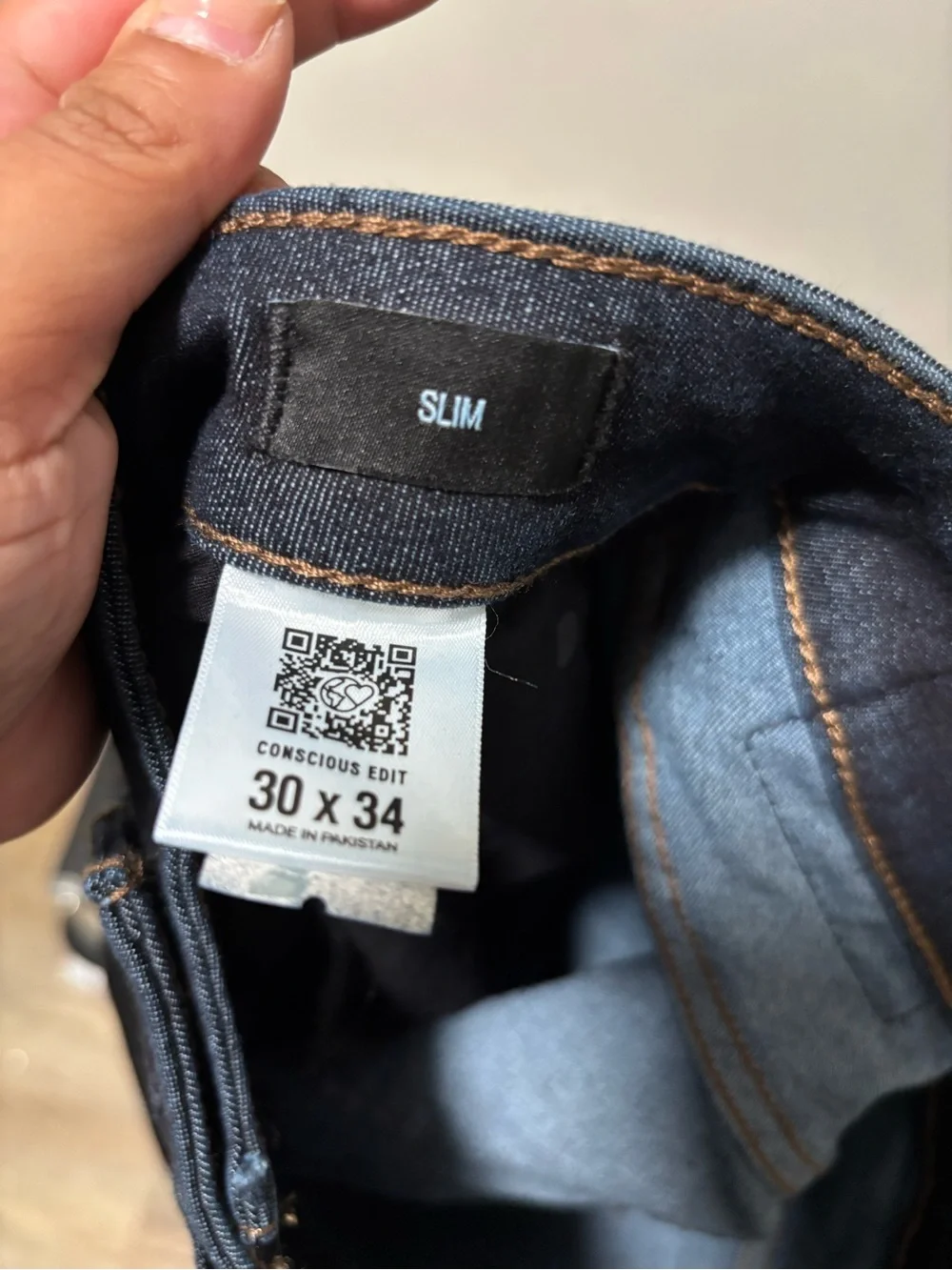 Express Men's Skinny Jeans in Dark Indigo